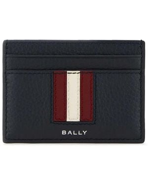 Bally Leather Card Holder - Black