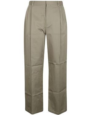 Loewe Cotton Pants - Gray