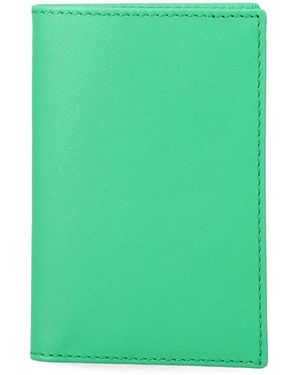 Comme des Garçons Wallet Wallet Leather Bifold Wallet - Green
