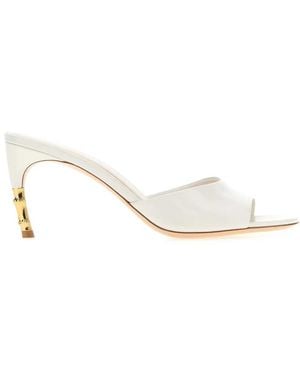Gucci Sandal Leather, L.S - White