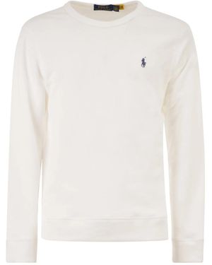 Polo Ralph Lauren Terry Cloth Sweatshirt - White