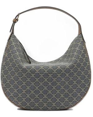 Celine Large Lulu Tote Bag - Grey