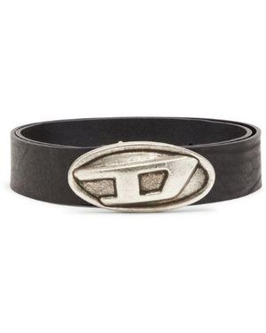 DIESEL Polyurethane Belt - Black
