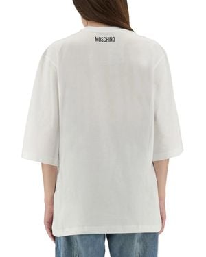 Moschino Goose Jersey Tshirt - Gray