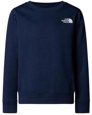 The North Face T-Shirt With "Crew" Logo - Blue