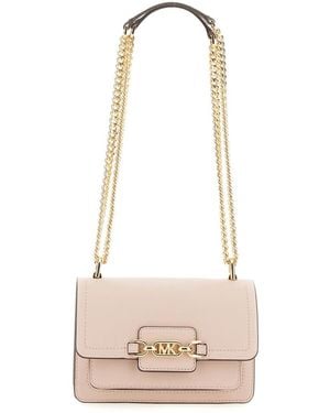 MICHAEL Michael Kors Heather Extrasmall Shoulder Bag - Natural