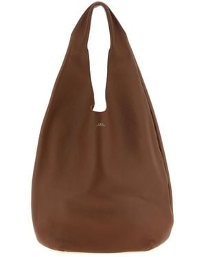 A.P.C. 'Le Neige' Shoulder Bag - Brown