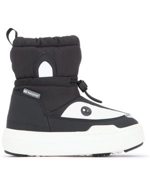 Moon Boot Mb Jr Park Tube Mid Animal Wp - Black