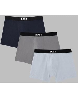 BOSS 3-Pack Boxer - Blue