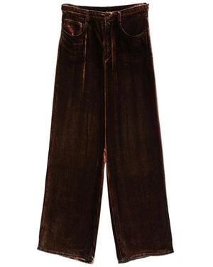 Pierre Louis Mascia Velvet Finish Five Pockets - White