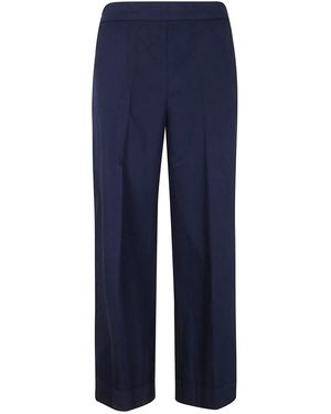 Kiltie Kirk Wide Leg Pants - Blue