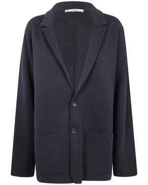 Nuur Reverse Long Sleeves Jacket - Blue