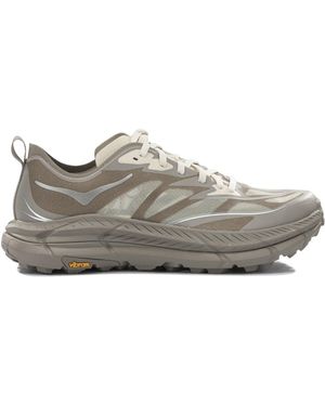 Hoka One One One One Mafate Speed 4 Lite Low-Top Nylon Sneakers - Gray