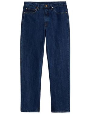 Jil Sander Cotton Jeans - Blue