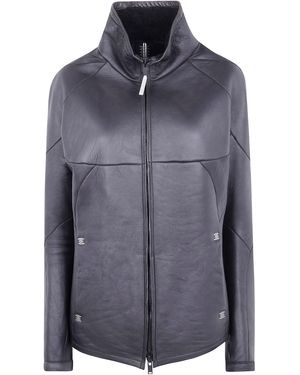 Isaac Sellam "Robuste" Leather Jacket - Blue