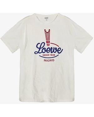 Loewe Cotton T-Shirt - White