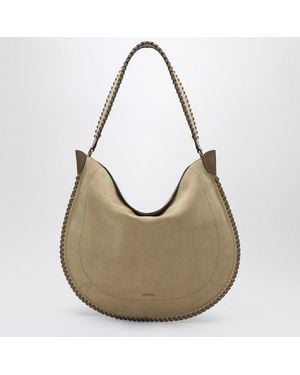 Isabel Marant Oskan Hobo Soft Bag - Grey