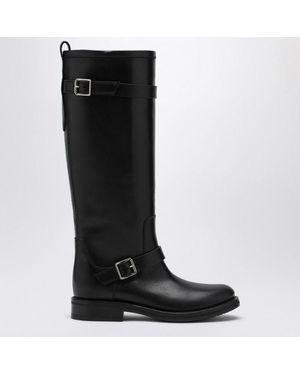 Saint Laurent Smooth River Boots - Black