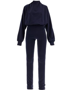 ANDAMANE Jumpsuit In Jersey Sylvia - Blue