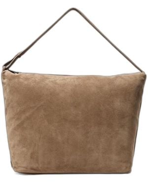 Emporio Armani Hobo Large Chain Soft Suedde - Brown