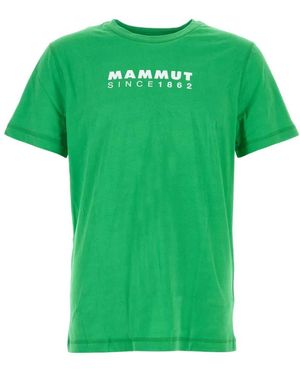 Mammut Swiss1862 Mammut Core T-Shirt Logo - Green