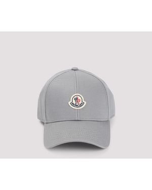 Moncler Logo Baseball Cap - Gray