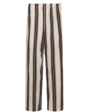 Philosophy Di Lorenzo Serafini Cotton Trousers - White