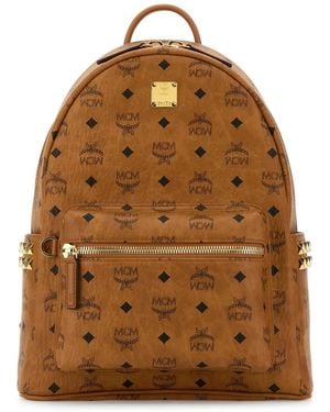 MCM Stark Vi Backpack Smd Co - Brown