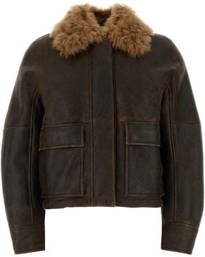 Brunello Cucinelli Fur Jacket - Black
