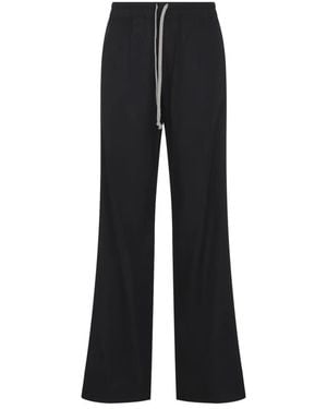 Moncler Moncler + Rick Owens Drawstring Trousers - Black
