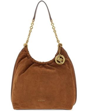 Michael Kors Luggage Leather Bag - Brown
