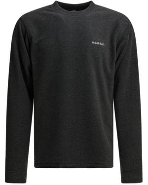 Montbell Polyester Sweatshirt - Black