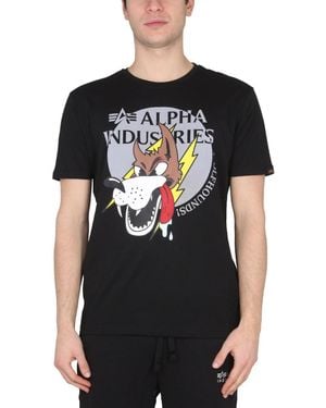 Alpha Industries Wolfhounds T-Shirt - Black