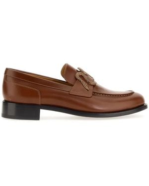 Rene Caovilla Morgana Loafer - Brown