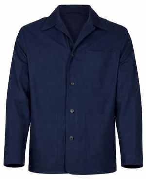 Manuel Ritz Wool Jacket - Blue