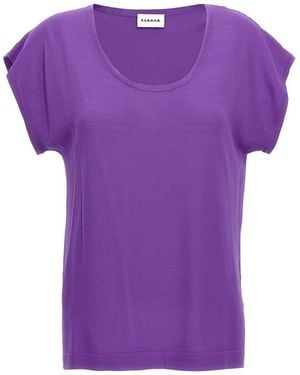 P.A.R.O.S.H. P.A.R.O.S.H. 'Roux' T-Shirt - Purple