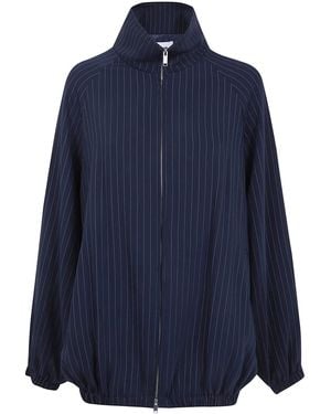 Frankie Shop Baxter Track Jacket - Blue