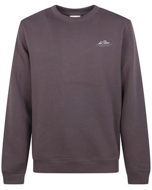 Les Deux "Ben Globe" Sweatshirt - Grey