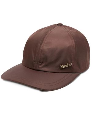 Borsalino Hiker Nylon Cap - Brown