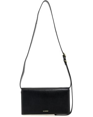 Jil Sander 'All-Day' Crossbody Bag - Black