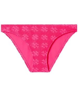 Tory Burch Terry Bikini Bottom - Pink