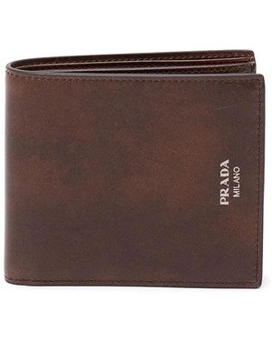 Prada Vintage Leather Wallet - Brown