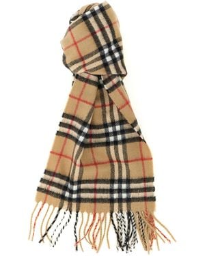 Burberry 'Cash' Scarf - White