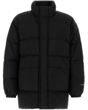 Jil Sander Down Coat 11 W Logo - Black