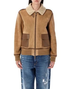 Ralph Lauren Morrison Shearling Jacket - Blue