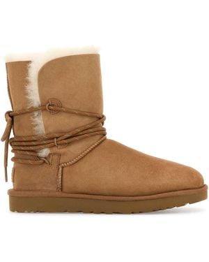 UGG W Bailey Tie - Brown