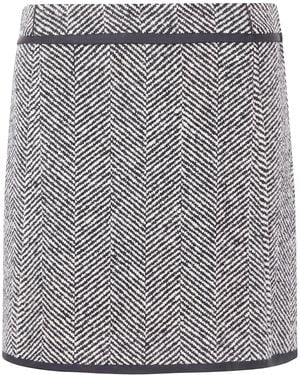 Jil Sander "102 W Trim" Skirt - Grey