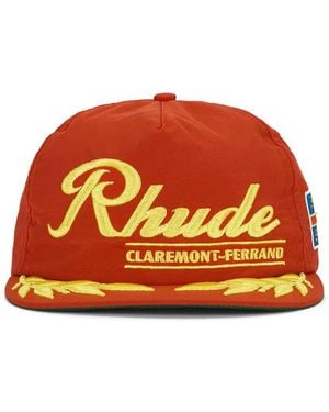 Rhude Clermont Souvenir Hat - Orange