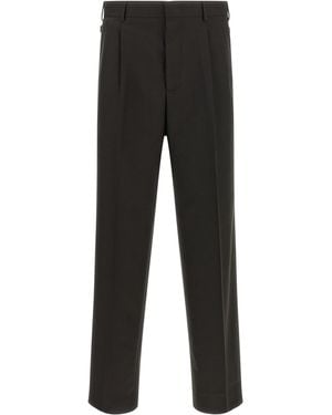 Cellar Door Polyester Dress Trousers - Black