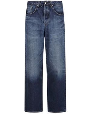 Edwin Wide-Leg Denim Jeans - Blue